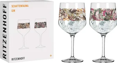Obrázok produktu pre Ritzenhoff Sada pohárov na gin Shadow Fauna Gin Goblet Set of 2 002