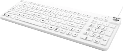 Obrázek produktu pro Man & Machine RCLP/DE/W5, Plná velikost (100 %), Kabel, USB, Membránový spínač, Bílá