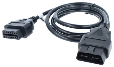 Produktbild von vhbw OBD2 Verlängerungskabel OBD2 16Pin (w) auf 16Pin (m) für Auto, KFZ - 150 cm