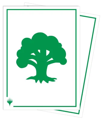 Produktbild von Ultra Pro Magic The Gathering Mana 8 Forest Apex Kartenhüllen 105 Einheiten Grün  Grün One Size