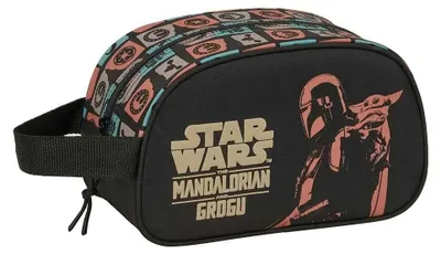 Produktbild von Safta Mandalorian & Grogu 5l 26x12x15 Cm Kulturbeutel Schwarz Kinder Schwarz One Size