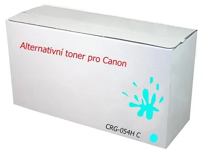 Imagen del producto de Toner compatible con impresoras Canon, modelo CRG-054HC, número de pieza 3027C002 (cian)