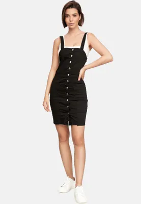 Produktbild von Arizonas Damen Denim Latzrock GELA Größe: 34