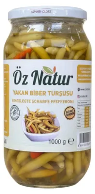 Zdjęcie produktu dla Öz Natur | Marynowana ostra papryka 1kg