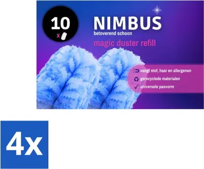 Produktbild von NIMBUS Magic Duster Nachfüllpackung 10 Stück - Vorteilspack - 4 Stücke