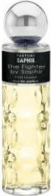 A bottle of Saphir The Fighter by Saphir Eau de Parfum.