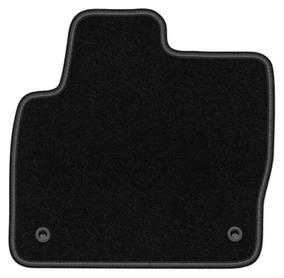 Immagine prodotto di Tappetino guidatore in moquette per Range Rover Evoque 2011-2018 (SUV) – 1 pezzo, nero, su misura – Wielganizator BASIC
