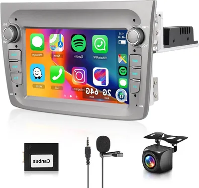 Immagine prodotto di Autoradio Android - Sistema multimediale - Sistema di navigazione - Radio Bluetooth - Display touchscreen