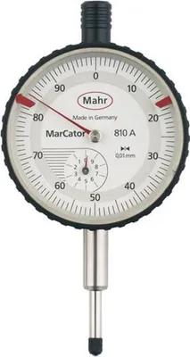 Immagine prodotto di Mahr mech. Messuhr MarCator 810 A Messspanne 10mm Skalenteilungswert 0,01mm