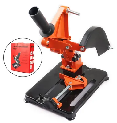 Produktbild von INF Präziser Winkelschleifer-Ständer Orange Aluminium für Holz und Metall Orange