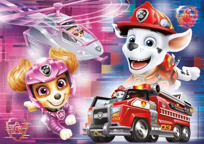 Obrázek produktu pro Clementoni puzzle 2x20 SuperKolor Paw Patrol 24786