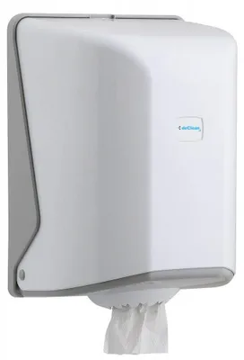 Produktbild von deClean HS090 Spender für Papierhandtuchrollen Weiß