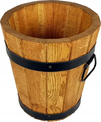 Obrázok produktu pre Dubový kvetináč 27xH30 k. Dubový