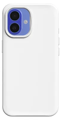 Produktbild von Rhinoshield, SolidX Hülle für iPhone 16, kabelloses Laden kompatibel, Weiß