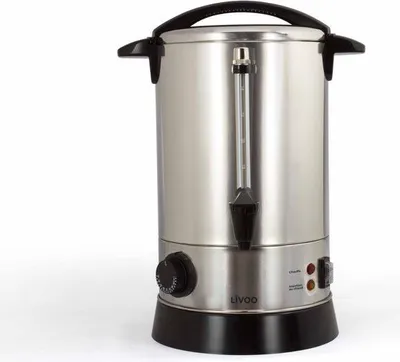 Obrázek produktu pro Kávovar, LIVOO DOM397, 950 W, 6,8 l, 40 šálků, nerezová ocel