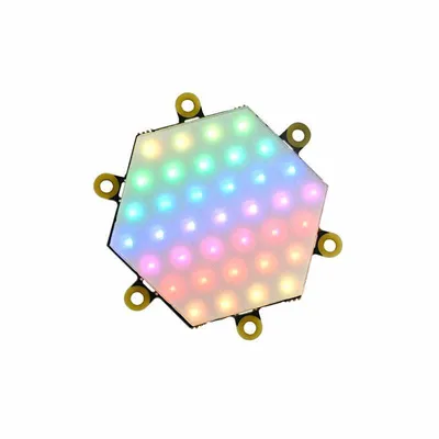 Produktbild von M5Stack Neo HEX 37 RGB LED Board (WS2812)