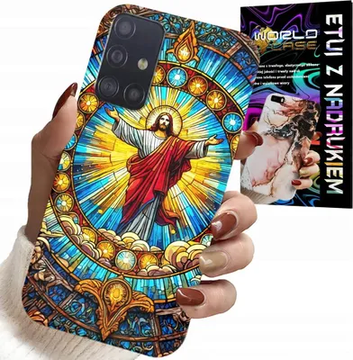 Produktbild von Fall Für Samsung Galaxy A51 - Jesus Religion + Glas
