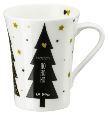 Produktbild von Hutschenreuther My Christmas Mug Happy HoHoHo to you Becher mit Henkel Bone China 02048-727429-15505
