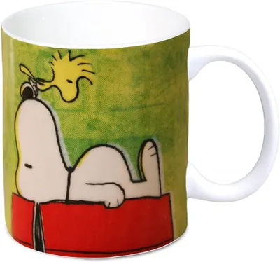 Imagen del producto de Taza Peanuts Snoopy Authentic Cerámica 320 mls