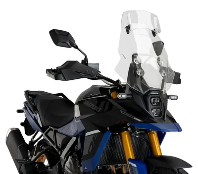 Produktbild von Puig 21688w Touring Deflector Suzuki Dl800 V Windschutzscheibe Durchsichtig Durchsichtig One Size