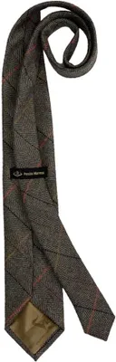 Produktbild von Pasion Morena Tweed Krawatte Grau  Grau One Size
