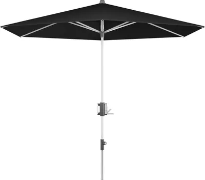 Produktbild von Sonnenschirm - Schwarz - mit Kurbel - Aluminiumgestell - Ø 290 cm