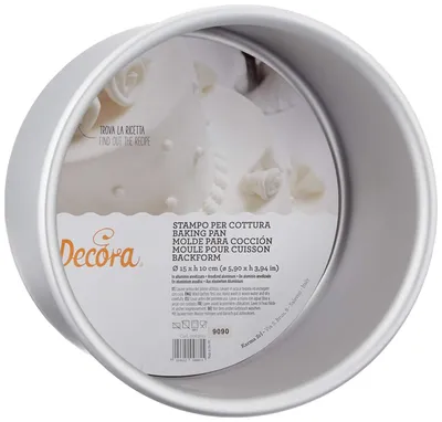 Zdjęcie produktu dla Aluminiowa forma do pieczenia 15 x 10 cm DECORA