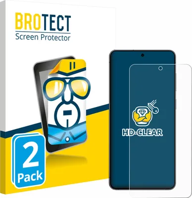Produktbild von 2x Für Samsung Galaxy S25 Edge Schutzfolie BROTECT Displayschutz Display Schutz Folie Klar Transparent