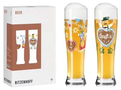 Witbierglas Set 2er-Pack 500 ml - Made in Germany