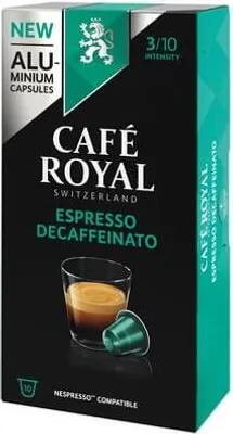 Immagine prodotto di CAFE ROYAL capsula di caffè Alu Decaffeinato Nespressom ESPRESSO DECAFFEINATO