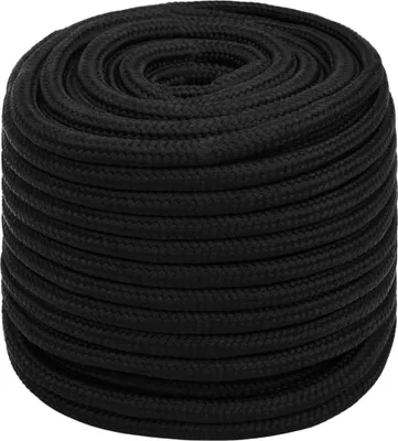 Produktbild von vidaXL Arbeitsseil Schwarz 16 mm 50 m Polyester