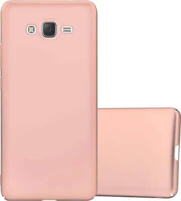Produktbild von Cadorabo Hülle für Samsung Galaxy J7 2015 Schutzhülle in Rosa Hard Case Handy Hülle Etui