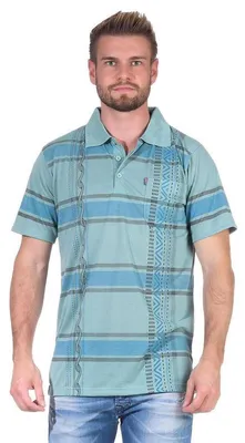Produktbild von Herren Poloshirt T-shirt Polo-Hemd Kurzarm, Oliv-Grün M