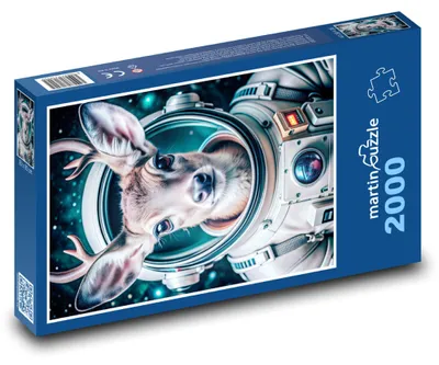 Obrázek produktu pro martinpuzzle - Puzzle 2000 - Jelen astronaut
