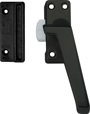 Produktbild von AXA Fensterverriegelung - Modell 3302 - Fenstergriff - Nicht abschließbar - Rechts nach außen öffnend - Aluminium Schwarz