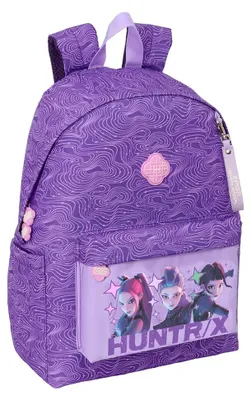 Obrázok produktu pre Taška na notebook Safta K-pop Demon Hunters, 14,1 palca, 17,30 litrov, fialová. Detská, fialová, univerzálna veľkosť