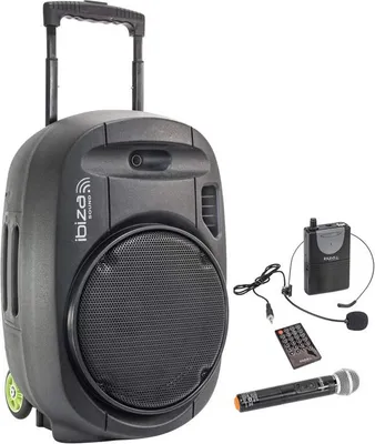 Image de PORT15VHF-MKII Haut-parleur Ibiza alimenté par batterie
