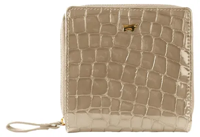 Produktbild von Portemonnaie VERONA Reißveschluss-Geldbörse S 6 Kartenfächer sand braun Damen - Leder
