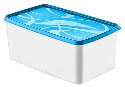 Produktbild von Aufbewahrungsdose Alaska mit Schnell-Gefrier-Funktion - Gefrierdose, 3500 ml Blau