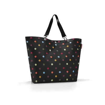 Zdjęcie produktu dla Reisenthel shopper XL, Torba na zakupy, Czarny, Wielobarwny, Poliester, Wzór, 35 l, 680 mm