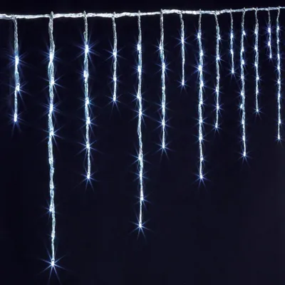 Obrázek produktu pro 120 LED světelná opona, bílá