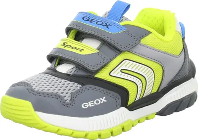 Produktbild von Geox J Tuono 2 K der 2 Riemen Haken Und Schleife Schuhe Grau Kalk – 32 EU / Grau
