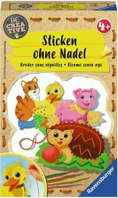 Produktbild von Be Creative Sticken ohne Nadel Ravensburger 18227