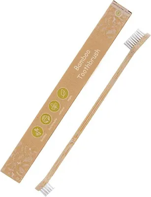 Produktbild von Famanu Bamboozahnbürste für Katzen und Hunde – Ergonomisches Design und sanfte Borsten