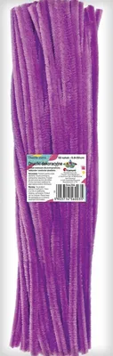 Produktbild von Dekodraht magenta violett 0,6x30 cm 50 Stück Titanum