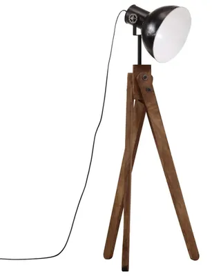 Produktbild von vidaXL Stehleuchte 25 W Schwarz 45x45x120 cm E27