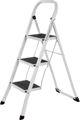 Produktbild von Leiter - Hausleiter - Küchenleiter - Haushaltsleiter - Drehleiter - Weiß