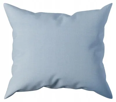 Produktbild von Nyks Kissenbezug 40x80 Baumwolle einfarbig blau