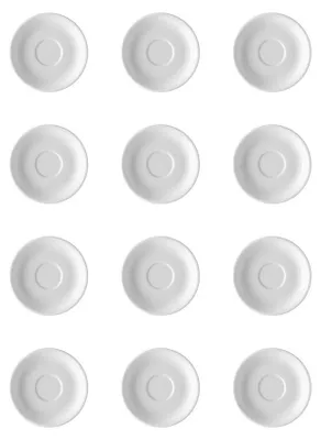 Produktbild von 12 x Kaffee-/Tee-Untertasse 14 cm - Trend Weiß - Thomas - 11400-800001-14741 -