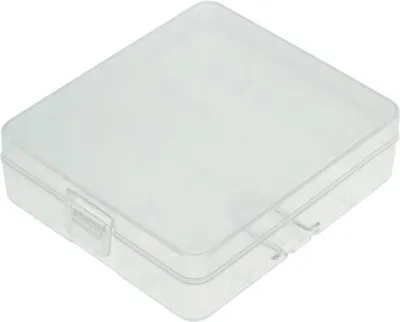 Produktbild von Universal AccuSafe Aufbewahrungsbox für 1 bis 4 Stück 18650 Li-Ion Akku mit bis zu 68mm länge